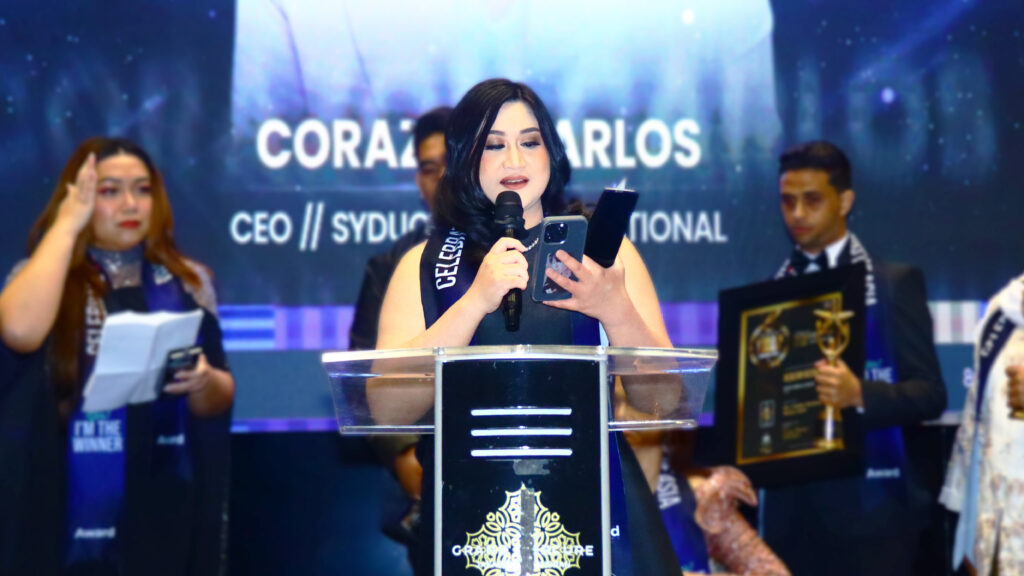 Syduction International CEO Corazon Carlos Receives Prestigious Top Brand Award at 10.0 Award Trends 2024